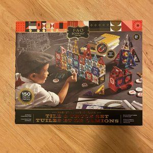 FAO Schwarz Magnetic Tile & Truck Set